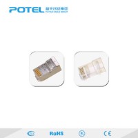 RJ45 Cat5e/CAT6A Cable UTP Crystal Keystone Jack Connector