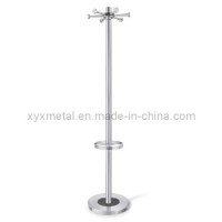 Floor Stand with Umbrella Holder Stainless Steel Coat Stand