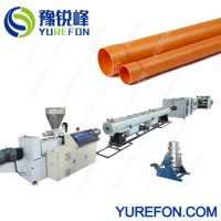 Wholesale Plastic Twin Double Screw Extruder Electrical Conduit Water Supply Drainage Sewer PVC Tube