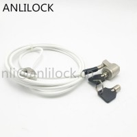 Tsa Lock Zinc Alloy Tool Lanyard Steel Cable Laptop PC Safe Lock with Keys