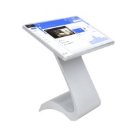 32 Inch Hotel Interactive Digital Display Self Information Query Floor Stand All in One Tablet Andro