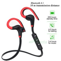 Luetooth Wireless Earphone Stereo Ear-Hook Sports Noise Reduction Earphones with Microphone Headset