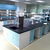 All Steel Structure Chemical Lab Table Factory