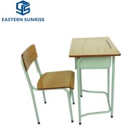 2019 Wholesale School Furniture Single Student Desk and Chair