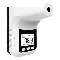 Wall Mount Digital IR LCD Temperature Measuring Apparatus Thermometer