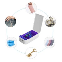 Hot Selling Mobile Phone Disinfector Portable UV Sterilizer Box USB Charging Boxes