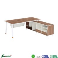 Melamine Lamianted Durable Panel Desk Wooden Office Furniture