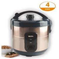 Home Appliance with Black Color Steel Shiny Finish Rice Cooker 3D Keeping Warm