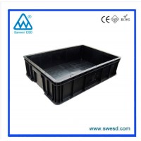 ESD Circulation Box for Component Package / ESD PP Container for Anti-Static Protection Used