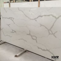 Artificial Stone Kitchen Countertop Table Top Quartz Stone Slap