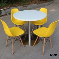 Restaurant Furniture Table Solid Surface Stone chair and Table