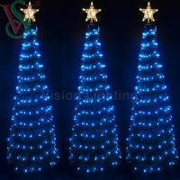 High Quality Remote Control LED Mini DMX RGB Smart Tree Light for Christmas Decoration