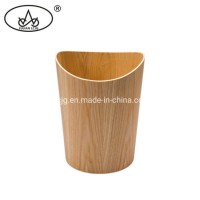 Wooden Dustbin Home Kitchenware Inside Wood Natual Color Rubbish Storage Box Waste Bin