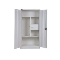 Dormitory Locker with Hanging Bar Safebox Storage Two Door Steel Locker