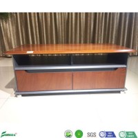 Metal Feet Wooden Office Furniture Coffee and Tea Table