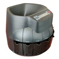 Rx820 Coin Sorter for Euro  Ruble  USD