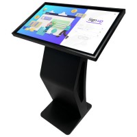 Advertising Players LCD Digital Kiosk Touchscreen Table Rotating Information Queue Signage