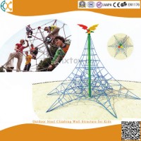 Outdoor Steel Climbing Wall Structure for Kids