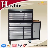 Widely Used Black Powder Coating Steel Workbench with Drawers for Sale