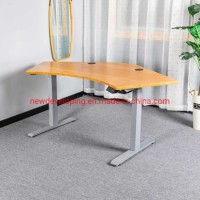 Electric Height Adjustable Standing Computer Desk Table for Home Office Use