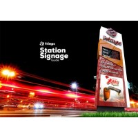 Modern Gas Station Design LED Price Board for Petrol Station Display