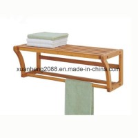 Bamboo Clothes Drying Rack Fold-Able Hanging Clothes Rack