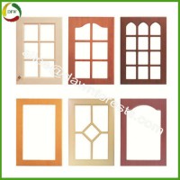 PVC Membrane MDF Kitchen Cabinet Door for Kitchen Design Furniture
