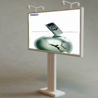 Small Scrolling Light Box with LED (HS-LB-062)