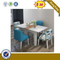 Modern Nordic Design Dining Room Furniture Wood Dining Table Set 6 Chairs for Home Apartment Restaur