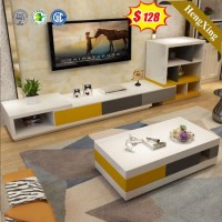 Modern Living Room Furniture Bedroom Set Wooden TV Stand Coffee Table