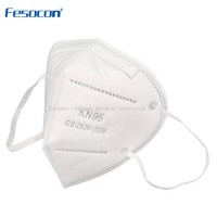Wholesale Dust Antivirus FFP2 5ply Disposable Protective Civil Respirator Fashion KN95 Face Facial M