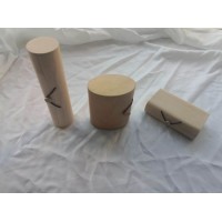 Round Tube Birch Veneer Soft Bark Wooden Packaging Box for Gift Wine Bottle