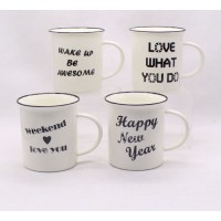 Sublimation Ceramic Mug  Porcelain Mugs with OEM Design