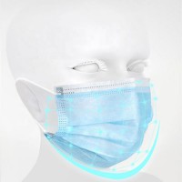 Disposable Face Mask PP 3ply Civil Use Face Mask Earloop