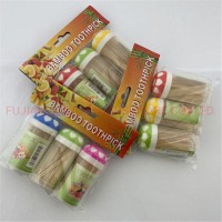 Hot Sale Kitchen Bamboo Wooden 65mm Toothpick Health Care Oral Natural
