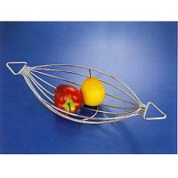 Stainless Steel Kitchen Furniture Olive-Shape Fruit Basket  Kitchen Hardware