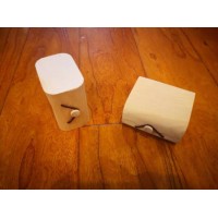 Cylinder Wooden Box for Small Gifts for Golf Storage/Veneer Birch Wood Box /Birch Wood Bark Box
