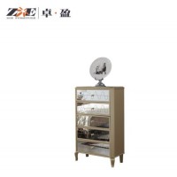 Home Furniture Bedroom Solid Wood Leg Luxury 5 Drawers Cabinet