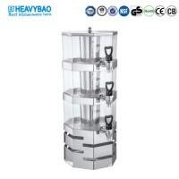 Heavybao 3X4l Juice Dispenser Cold Beverage Dispenser Iced Tea