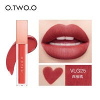 Otwo28 2021 Wholesale Cruelty Free Lipstick Customized Matte Lipstick Private Label Long Lasting Liq