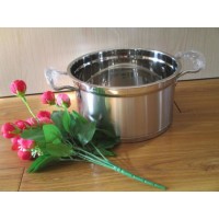 2017 Hot Sell Stainless Steel Saucepan 3 Layer Bottom