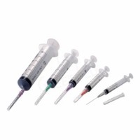 Factory Price Disposable 3 Parts Luer Lock/Slip Syringe with Needle