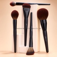 Private Label New 2020 Full Set Luxury Black Cosmetics Makeup Brushes Set