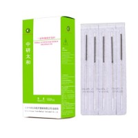 Zhongyan Hot Sale 100PCS Single Use Medical Needles Healing Intradermal Sterile Acupuncture Needle