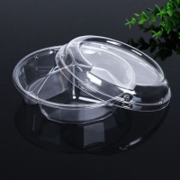 Manufacturer Factory Disposable Det Round Food Container Packaging Fruit Box