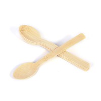 Easily Carry High Quality Custom Logo Fork and Bamboo Eco Friendly Cheap Disposable Wooden Cutlery S