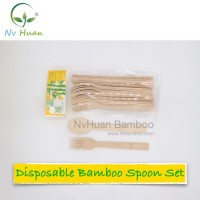 Disposable Wooden Spoon Fork Knife