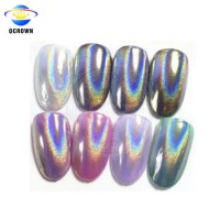 Cosmetic Grade Holographic Pigment Holo Nail Color Powder Manufacturer