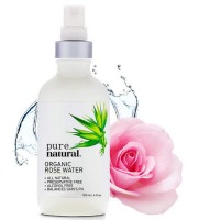 OEM Private Label Facial Care Rose Essential Oil Cosmetics Face Flip Bottle Vegan Skincare Rose Wate