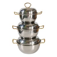 Stainless Steel Cooking Pot-No. Cp02-Cookware